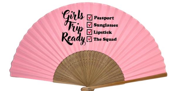 'Girls Trip Ready' with Name - £6.25